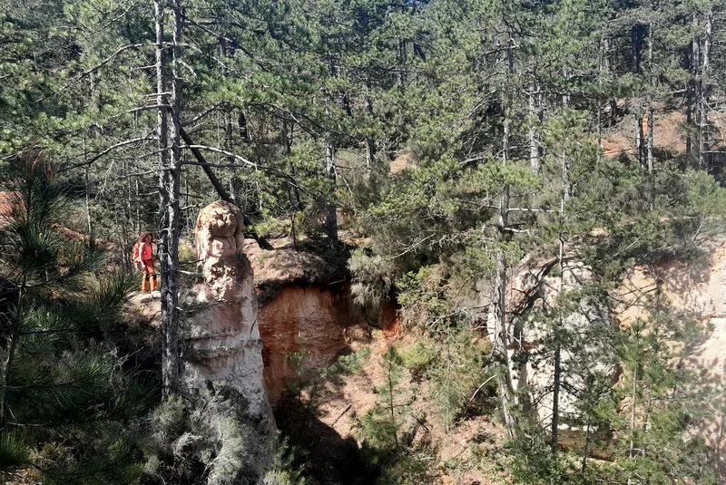 Randonnée RUSTREL - Tour du Colorado provençal