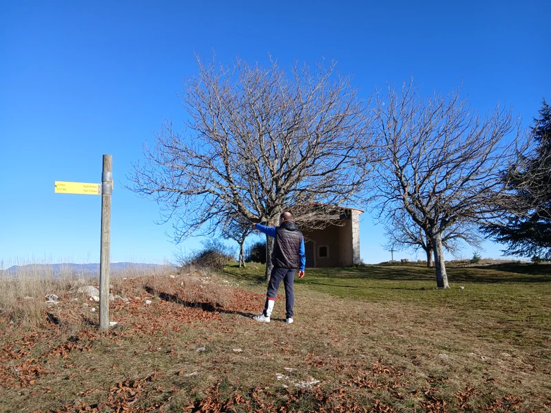Randonnée SAINT-CHRISTOL D'ALBION - Le plateau d’Albion et la chapelle Notre-Dame de Lamaron