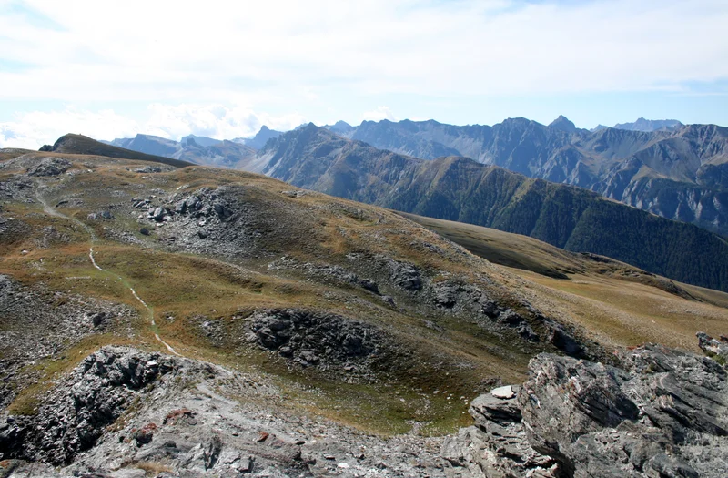 Randonnée MOLINES - La Gardiole de l'Alp