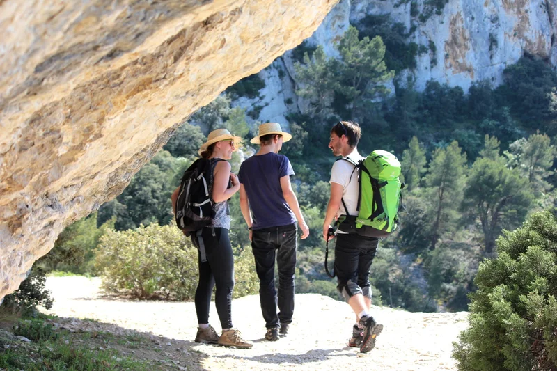 Randonnée LES TAILLADES - Rochers de Baude