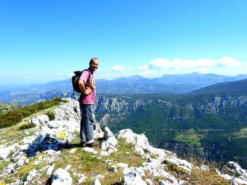 Randonnée AIGUINES - Le grand Margès