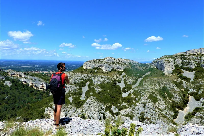 Randonnée SAINT-RÉMY-DE-PROVENCE - La crête des Alpilles