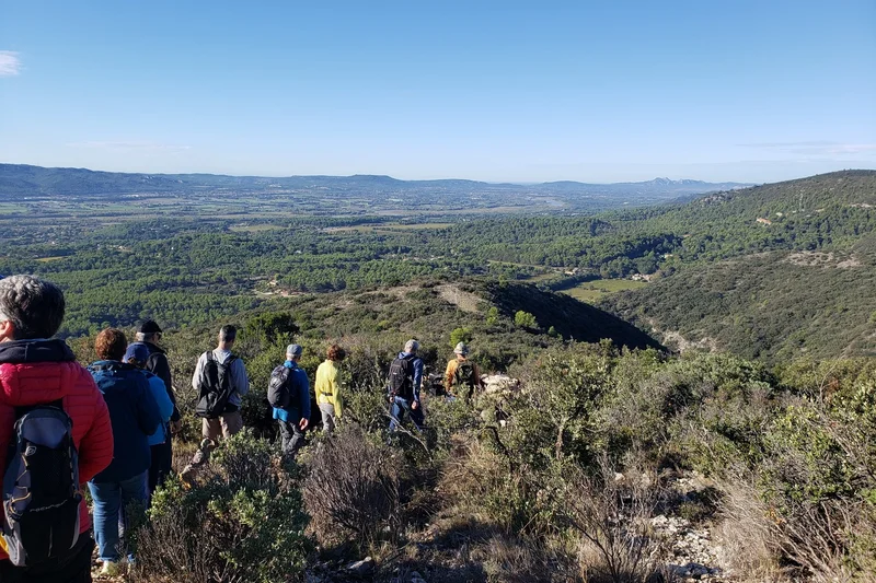 Randonnée LAURIS - Du vallon de Recaute à la combe de Sautadou