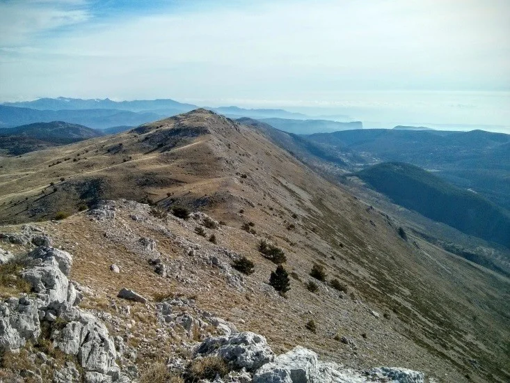 Randonnée GRÉOLIÈRES - Cime du Cheiron
