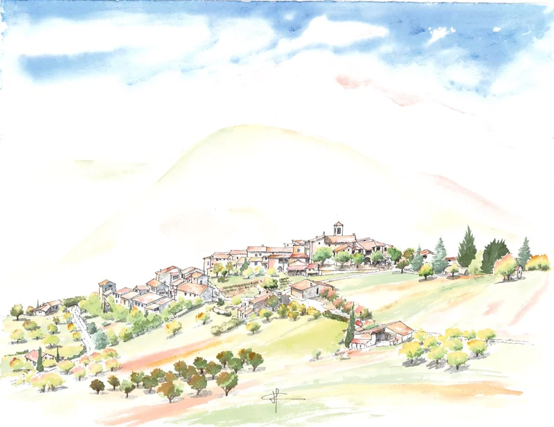 Randonnée VILLEPERDRIX - Sentier des oliviers · Villeperdrix