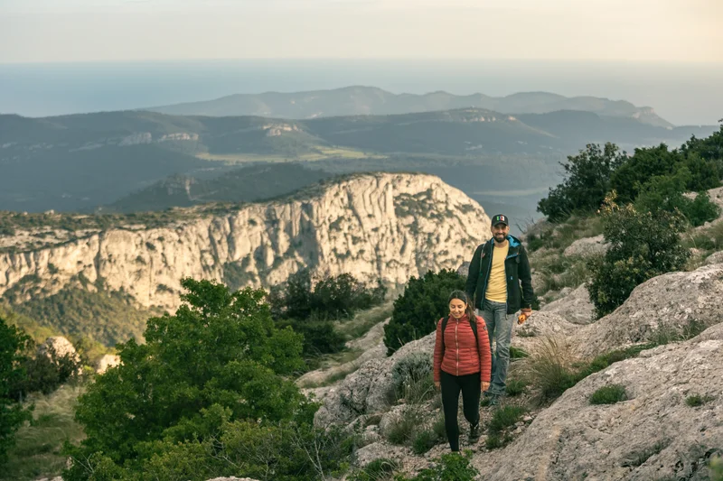 Randonnée PLAN D'AUPS SAINTE-BAUME - Le Pic de Bertagne