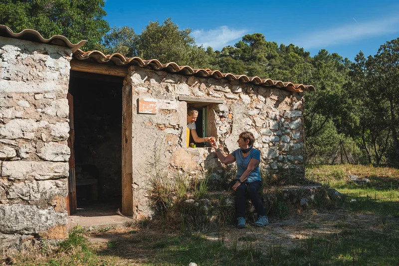 Randonnée CUGES-LES-PINS - Crête de la Sainte-Baume et Grand Vallon