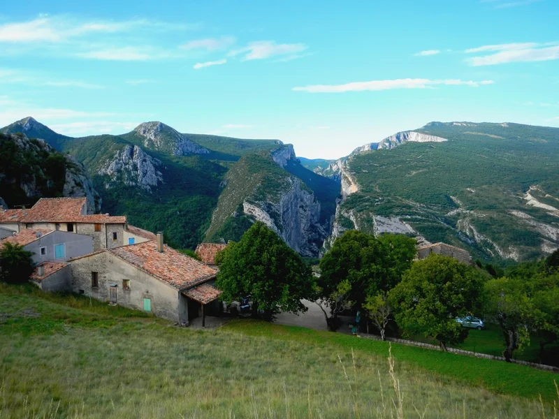 Randonnée LA PALUD-SUR-VERDON - La Palud - Rougon point sublime + Autocar · La Palud-sur-Verdon