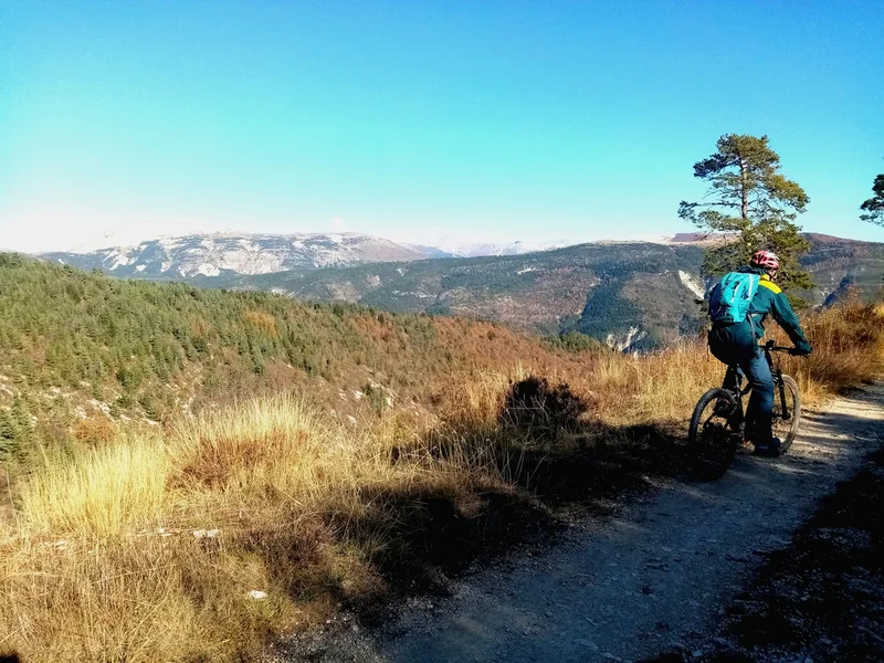 VTT SAINT-ANDRÉ-LES-ALPES - Le Chalvet à VTT