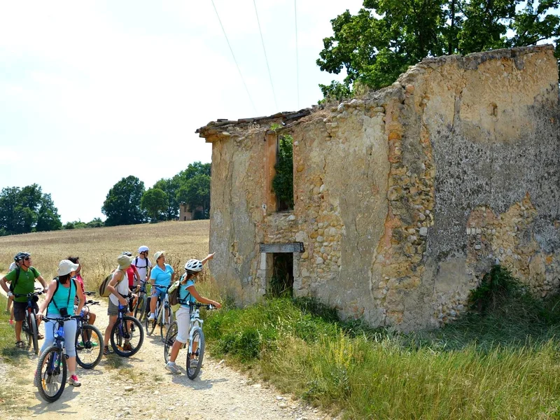 VTT PUIMOISSON - Les Cabanons du plateau à VTT