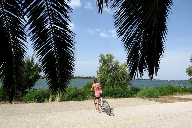 Vélo de route SALIN-DE-GIRAUD - PORT-SAINT-LOUIS - Sur les rives du Rhône à vélo