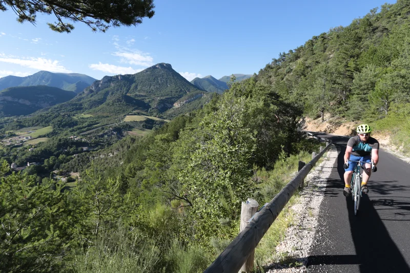 Vélo de route LES PILLES - De l'Eygues au Bentrix à vélo