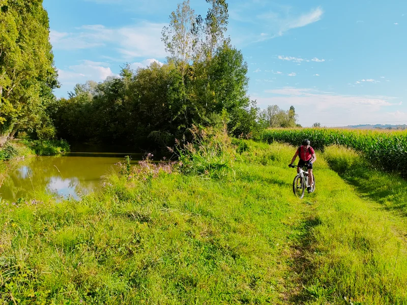 VTT N°8 Noir: Boucle des collines