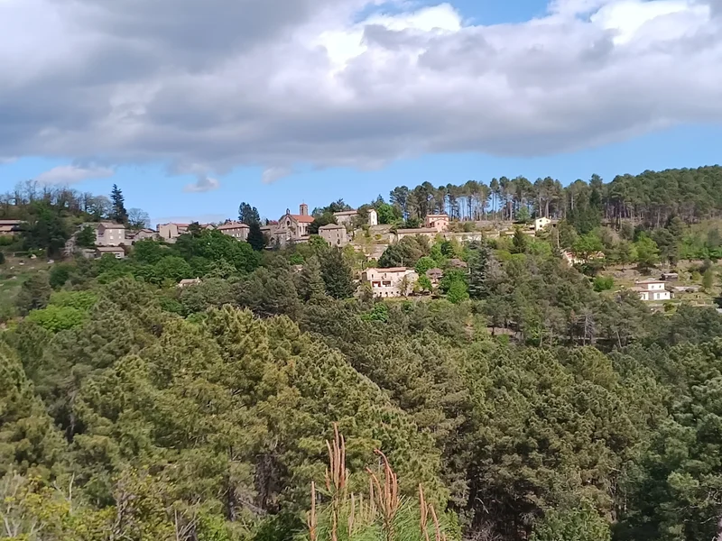 Randonnée GR® de Pays  Haute Vallée de la Cèze étape 1