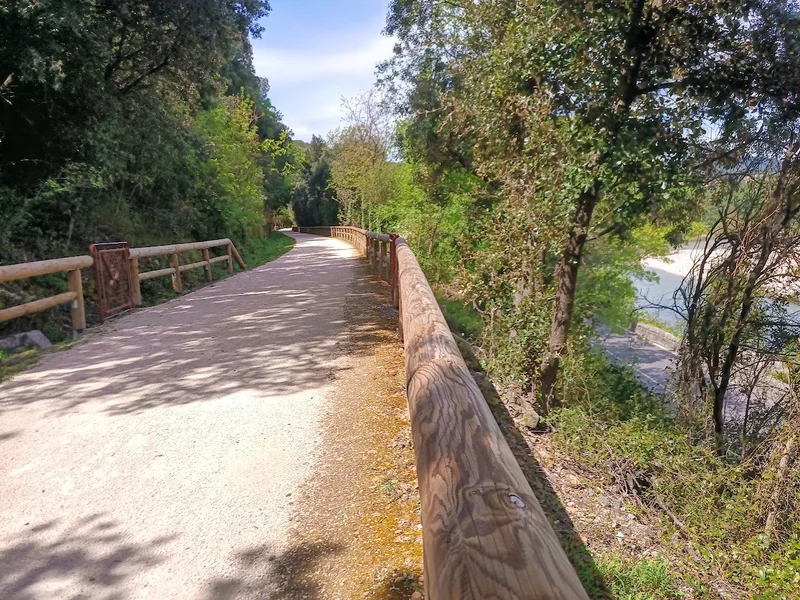 Vélo de route Voie verte de Anduze à Cardet