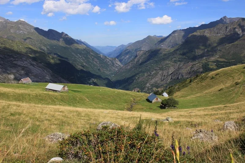 Randonnée Les granges du plateau de Coumély · Gèdre