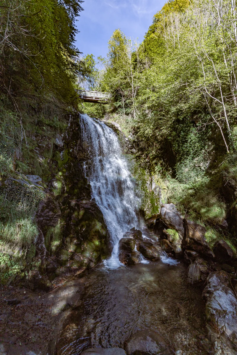 Randonnée Entre cascade et torrent