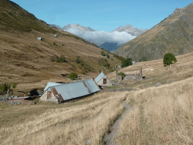 Randonnée Les granges de Campbieilh en boucle — Gèdre