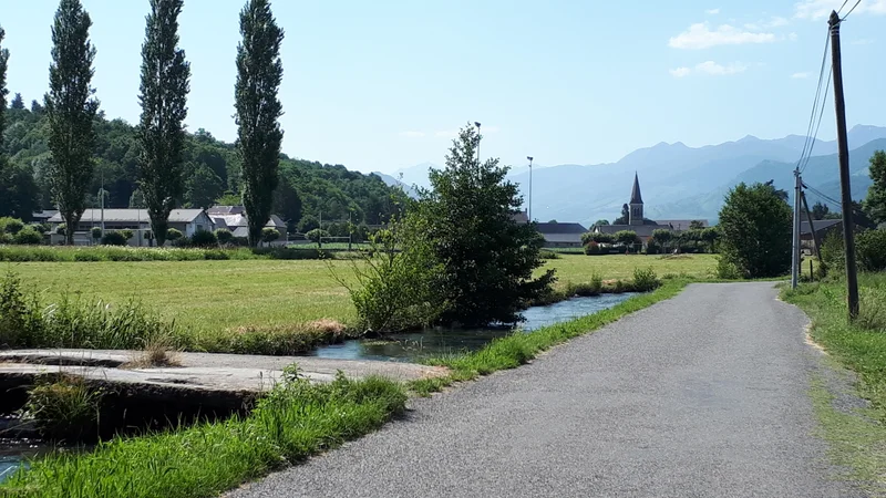 Vélo de route La plaine par les coteaux de Barbazan — Bagnères-de-Bigorre