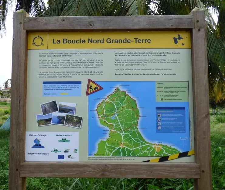 Randonnée Boucle du Nord Grande-Terre · Port-Louis