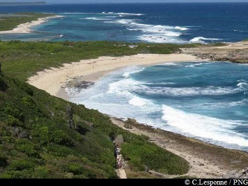 Randonnée Sentier de la Pointe des Châteaux · Saint-François