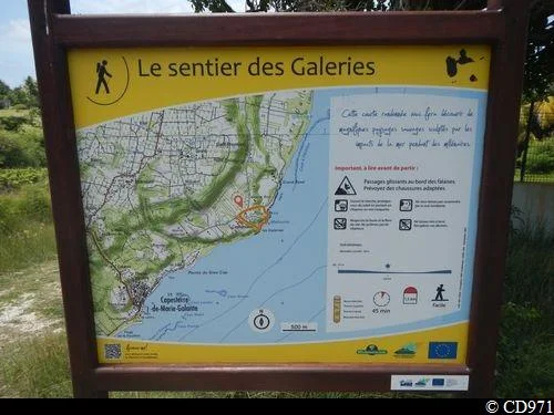 Randonnée Sentier des Galeries · Capesterre-de-Marie-Galante