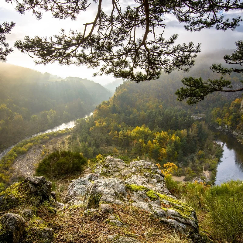 Randonnée GR3 Source et Gorges de la Loire — Aurec-sur-Loire