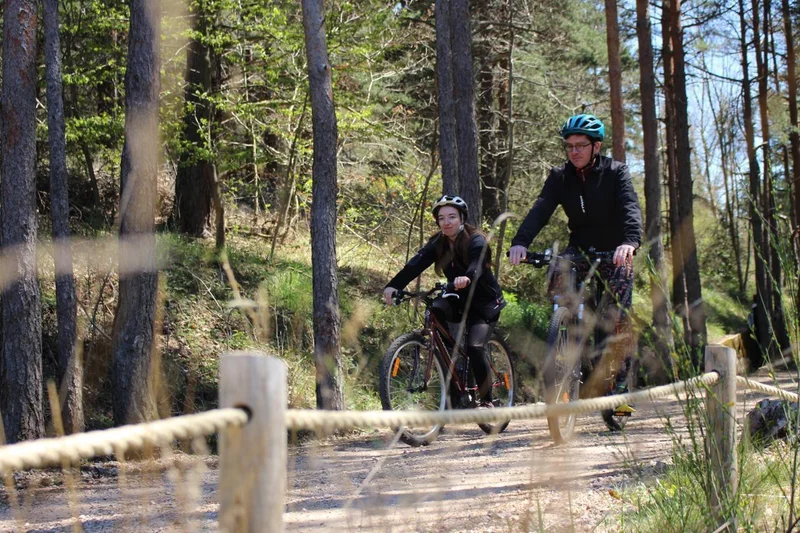 VTT Sur les traces du passé · Lantriac