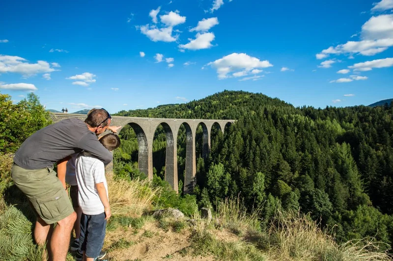 VTT Train fantôme vers les grands espaces — Le Monastier-sur-Gazeille