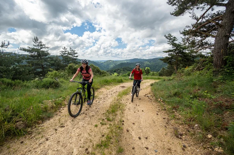 VTT 154 - Agrain de Folie (balisage n°3) — Alleyras