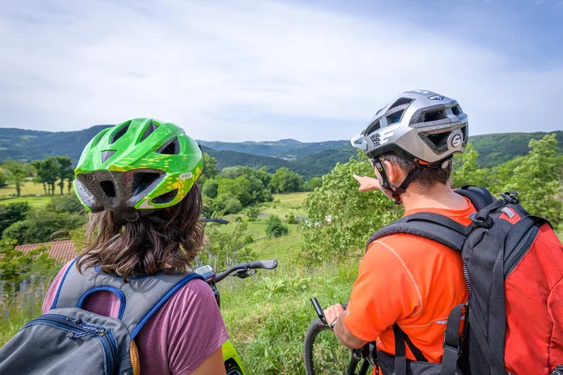 VTT 113 - Entre lauzes et orgues géants (balisage n°1) · Rosières
