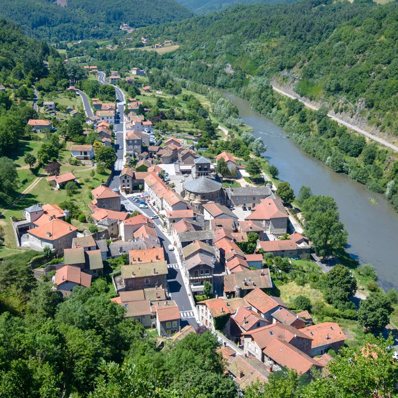 Randonnée PR668 Des bords de Loire au Pouy · Chamalières-sur-Loire