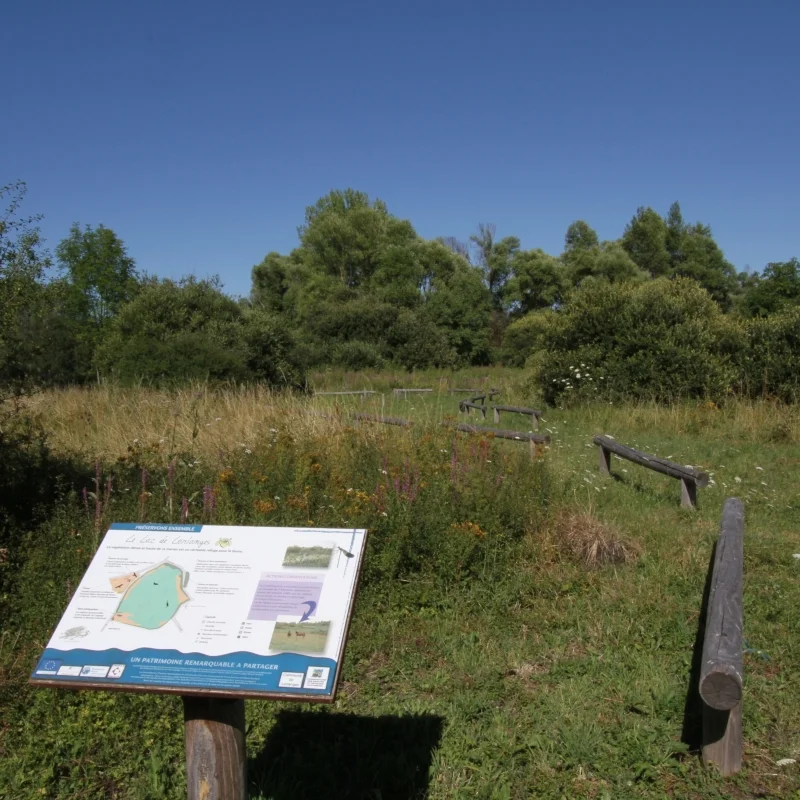 Randonnée PR498 Le Lac · Lorlanges