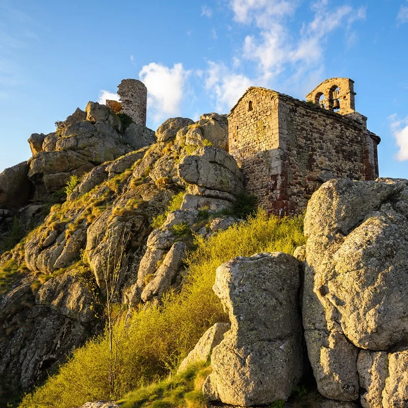 Randonnée PR700 Château de Mercœur et tour de Rochegude · Saint-Privat-d'Allier