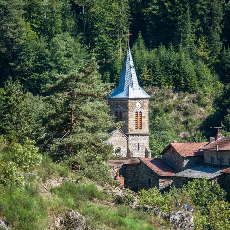 Randonnée PR410 La vallée du Doulon · Vals-le-Chastel