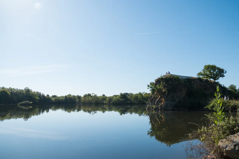 Vélo de route Sentier du Syl au Trou Bleu · Lavau-sur-Loire
