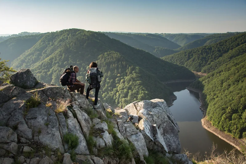Randonnée La Dordogne de Villages en Barrages — Ussel