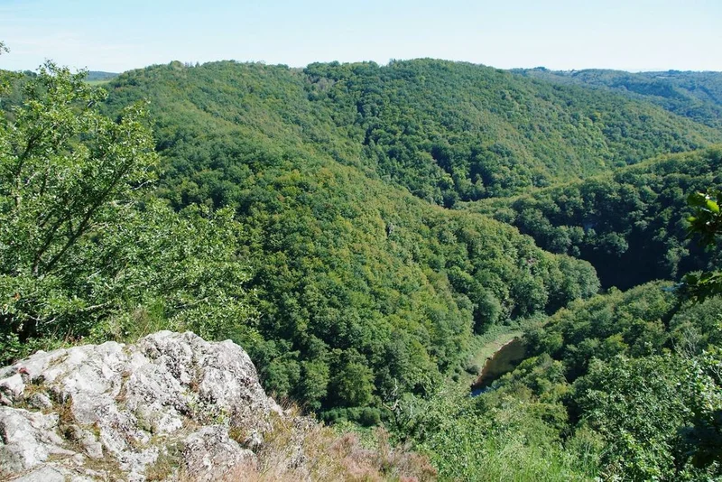 VTT Circuit VTT n°30 : Dans les pentes de la Luzège — Lapleau