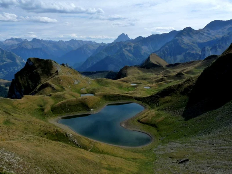 Randonnée La cabane Laiterine et les lacs du Montagnon — Laruns