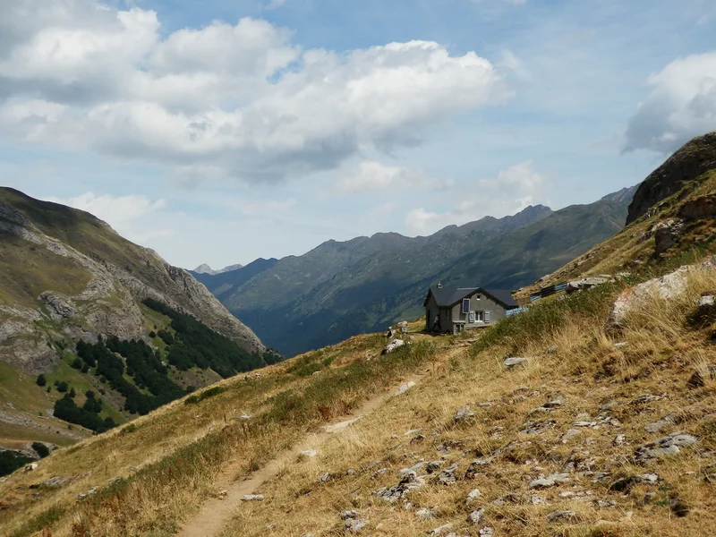 Randonnée Le col de Peyrelue — Laruns