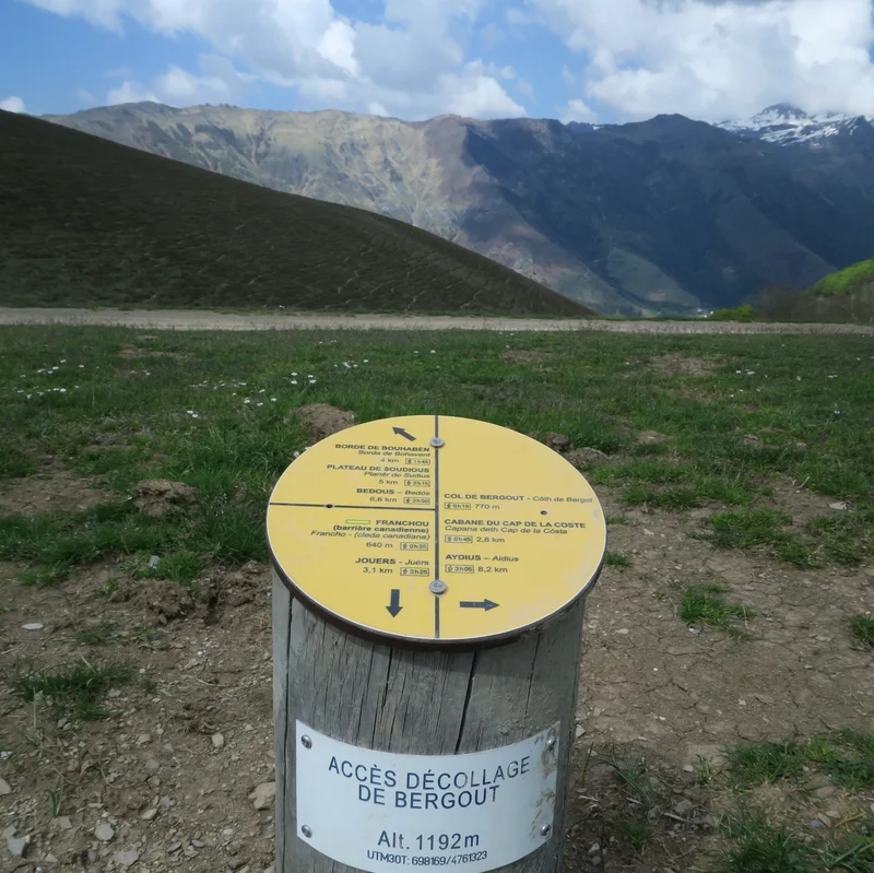 Randonnée N°23 Col de Bergout par les Ichantes — Aydius