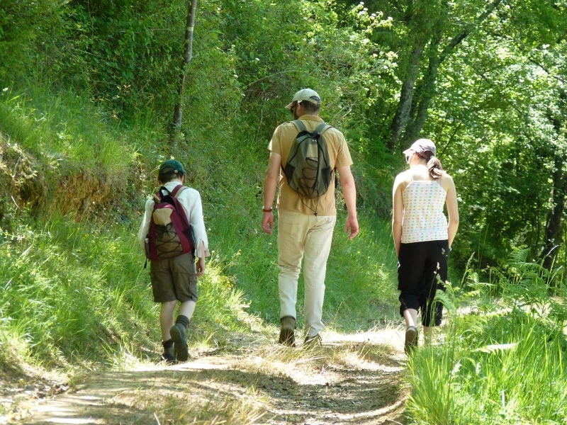 Randonnée Caubios-Loos : Chemin de Sainte-Quitterie — Caubios-Loos