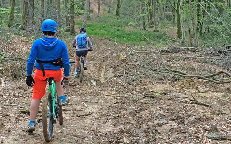 VTT VTT 1 Les Bois de Carrasquet à Sargaillouse — Coarraze