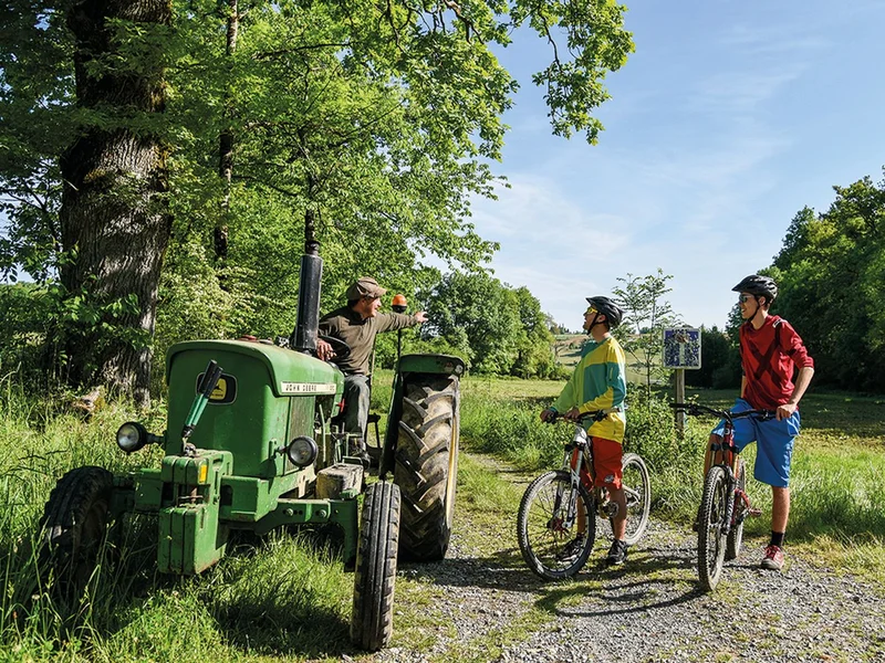 VTT Maucor : du Pont Long aux coteaux à VTT — Maucor