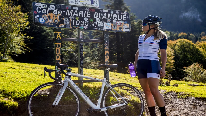 Vélo de route Col de Marie Blanque — Escot