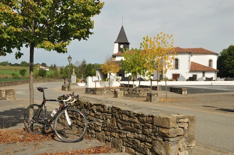 Vélo de route Le col d'Osquich depuis Pagolle — Menditte