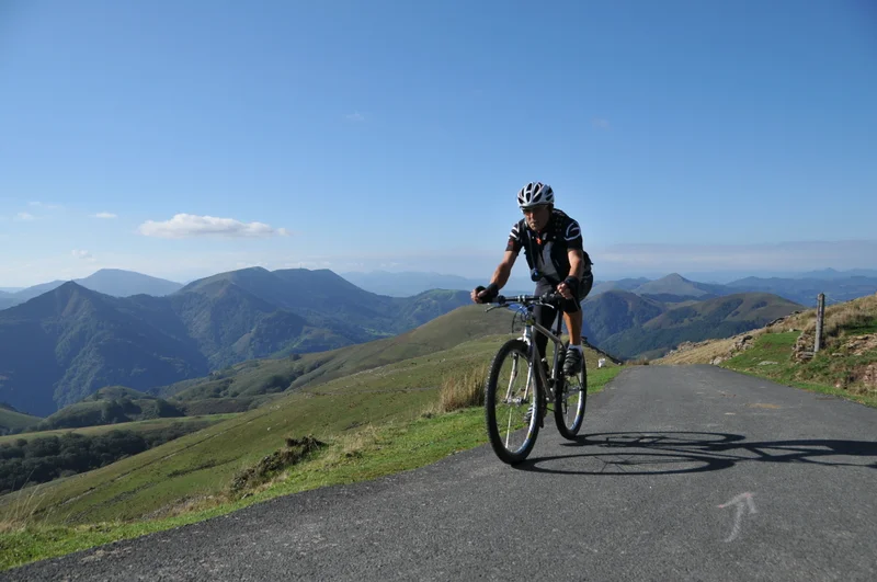 Vélo de route Le col de Méhatché — Ustaritz