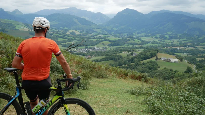 Vélo de route Route N°11- Col de Bugalaran — Aramits