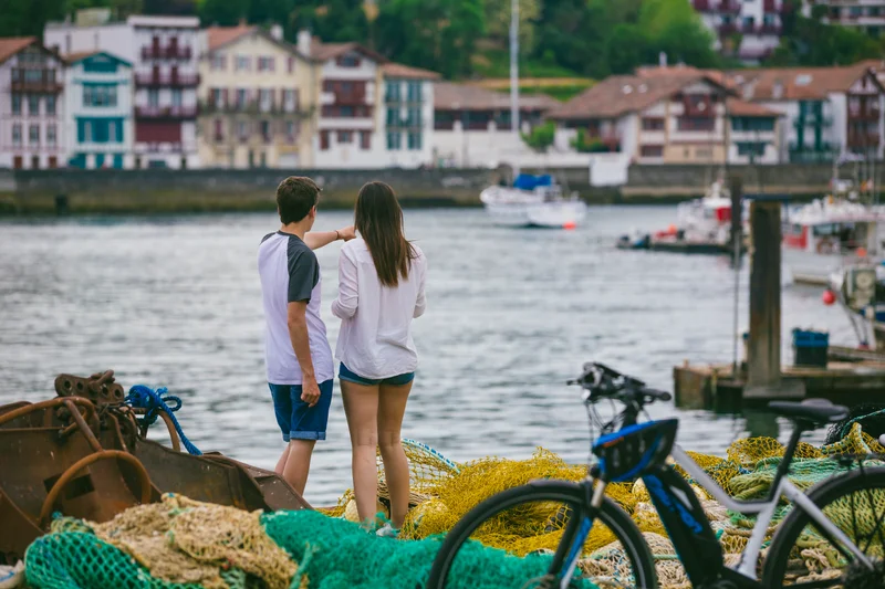 Vélo de route De la mer à la montagne — Ustaritz