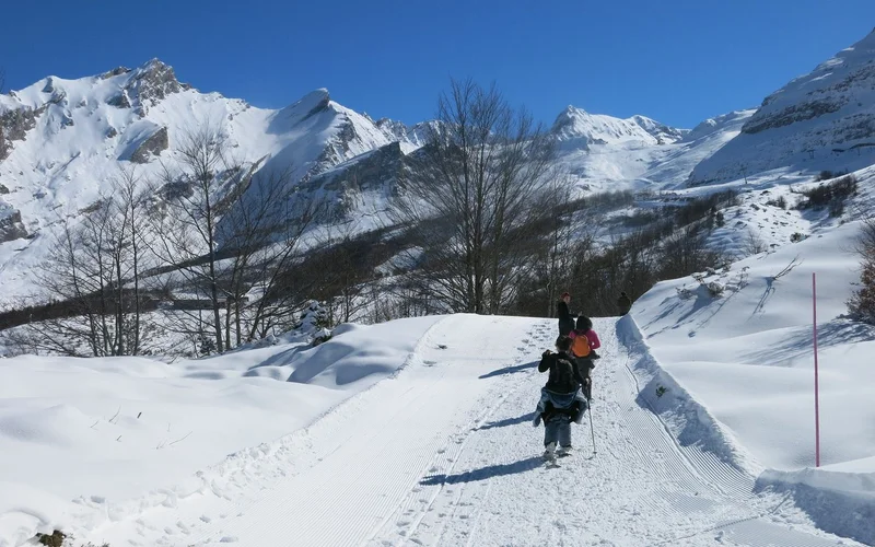 Raquettes Circuit raquette Le Bois Noir — Gourette